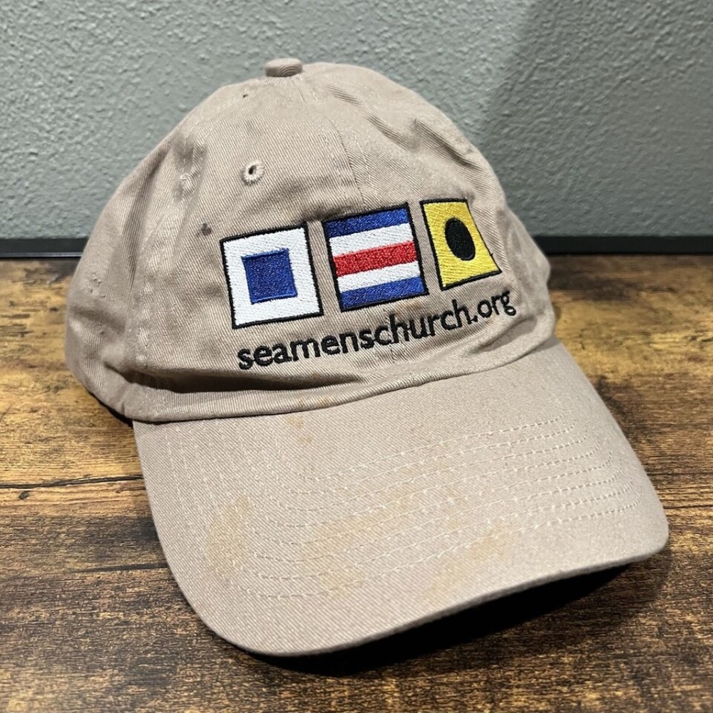 Seamen Church Embroidered Baseball Hat Holy Religious Adjustable Strapback Cap